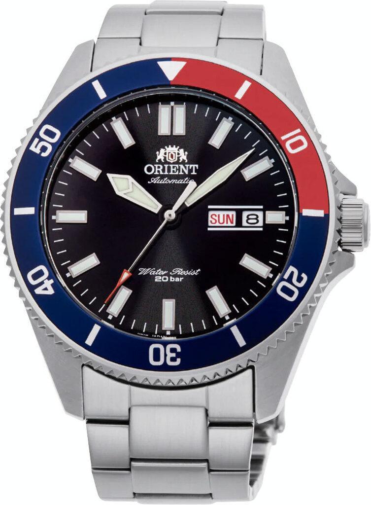 Наручний годинник чоловічий Orient Kanno RA-AA0912B19B з сталевим корпусом WR 200 м Чорний (3124788929)