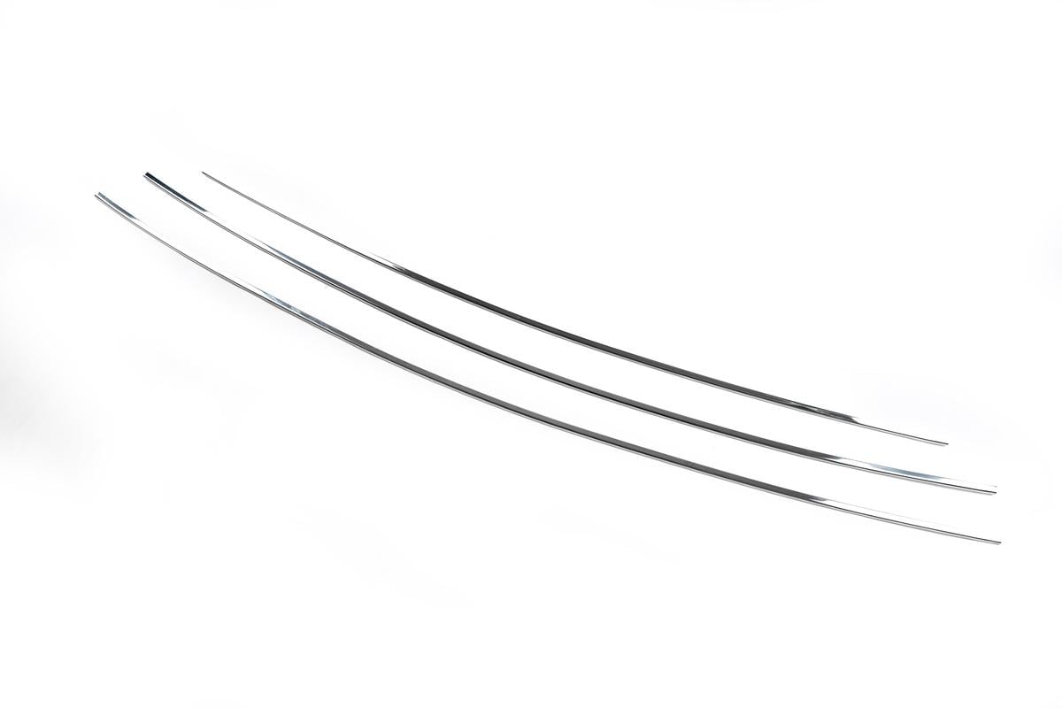 Накладки на решетку CarmosТурецкая сталь для Peugeot 407 нержавеющая сталь Хром Накладки на решетку CarmosТурецкая сталь для Peugeot 407 нержавеющая сталь Хром