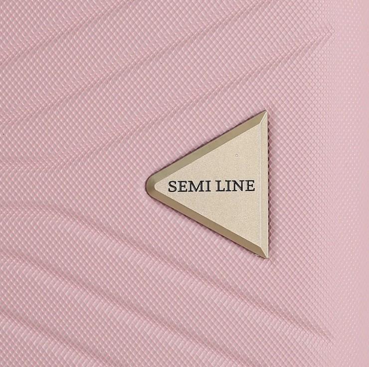 Валіза SEMI LINE T5694-1 20" S Rose (DAS303065) - фото 2 Валіза SEMI LINE T5694-1 20" S Rose (DAS303065) - фото 2