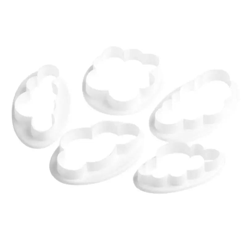 Набір вирубок для печива і пряників Хмари з 5 шт. (12531)