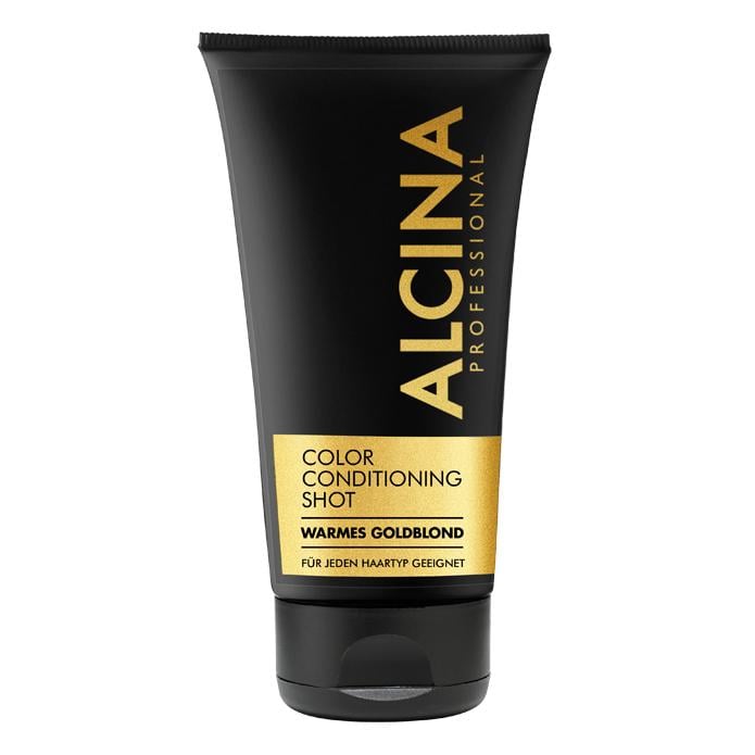 Ополаскиватель ALCINA COLOR CONDITIONING SHOT GOLD для тонирования волос 150 мл Золото