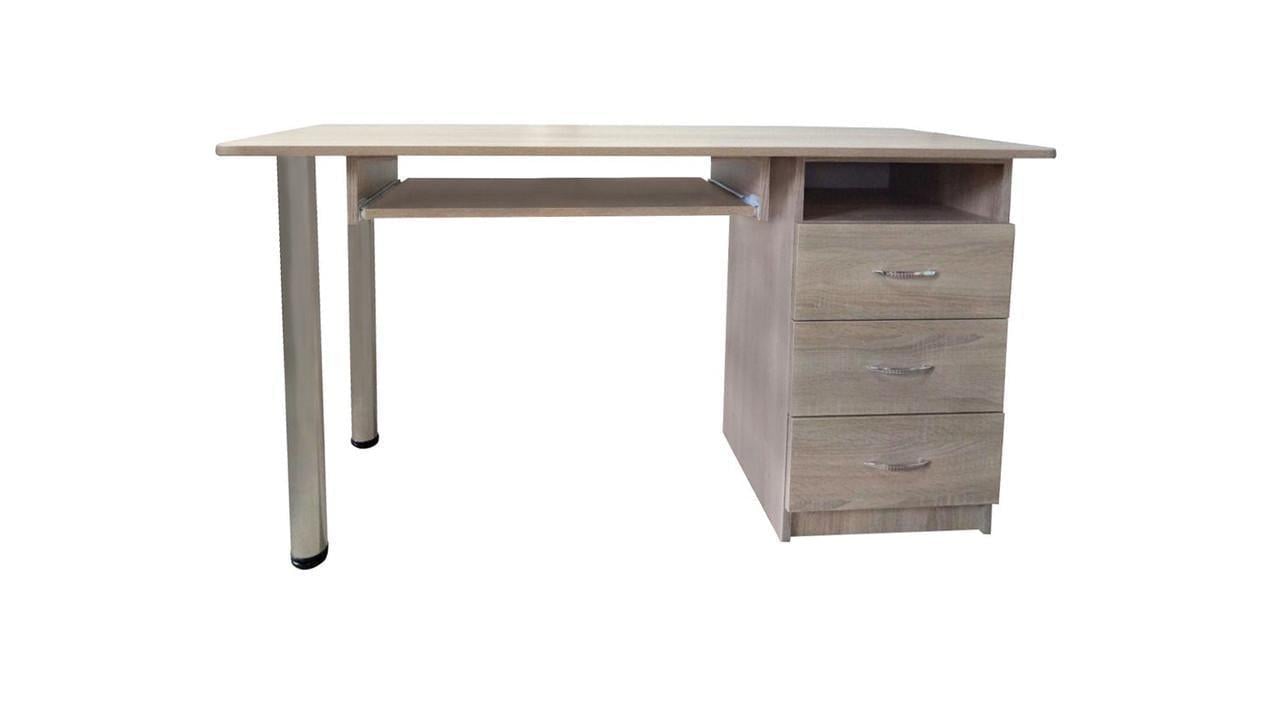 Стіл комп'ютерний МАКСІ-МЕблі Куба плюс 1100 Дуб сонома (8164) Стіл комп'ютерний МАКСІ-МЕблі Куба плюс 1100 Дуб сонома (8164)