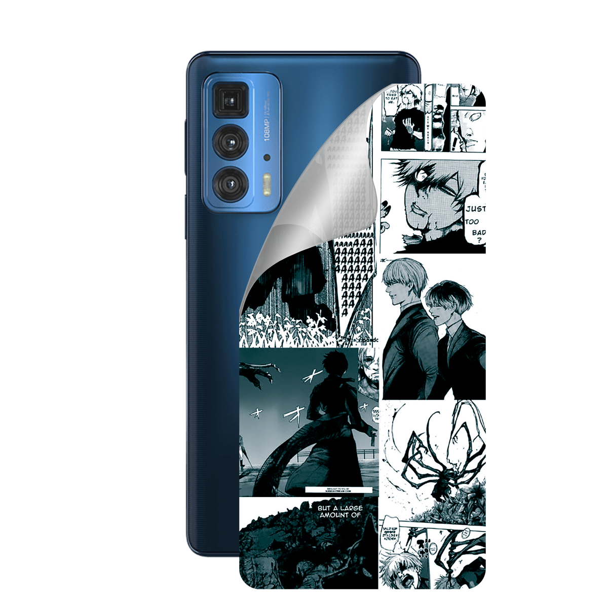 Поліуретанова плівка для Motorola Edge 20 Pro серії Print Armor