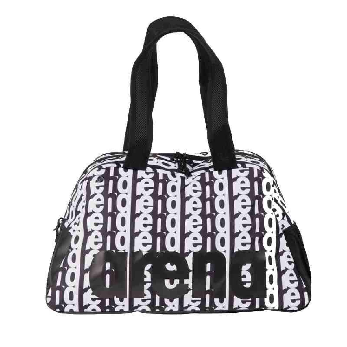 Спортивная сумка Arena FAST SHOULDER BAG ALLOVER 35L 55х27x32 см Белый/Черный (002434-115)