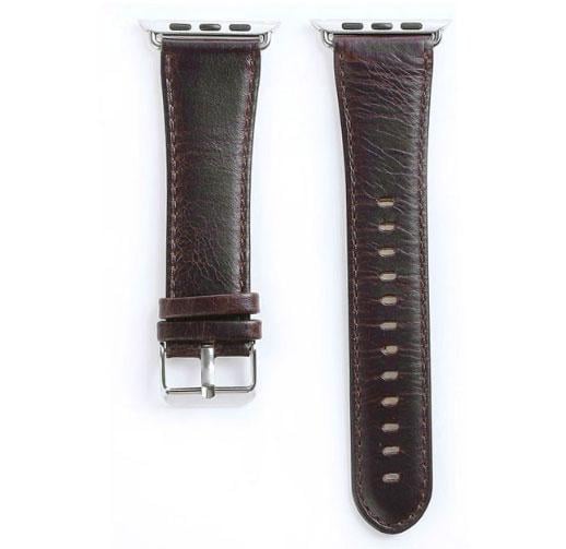 Кожаный ремешок Primo для Apple Watch 38 мм/40 мм Dark Brown (703202405)