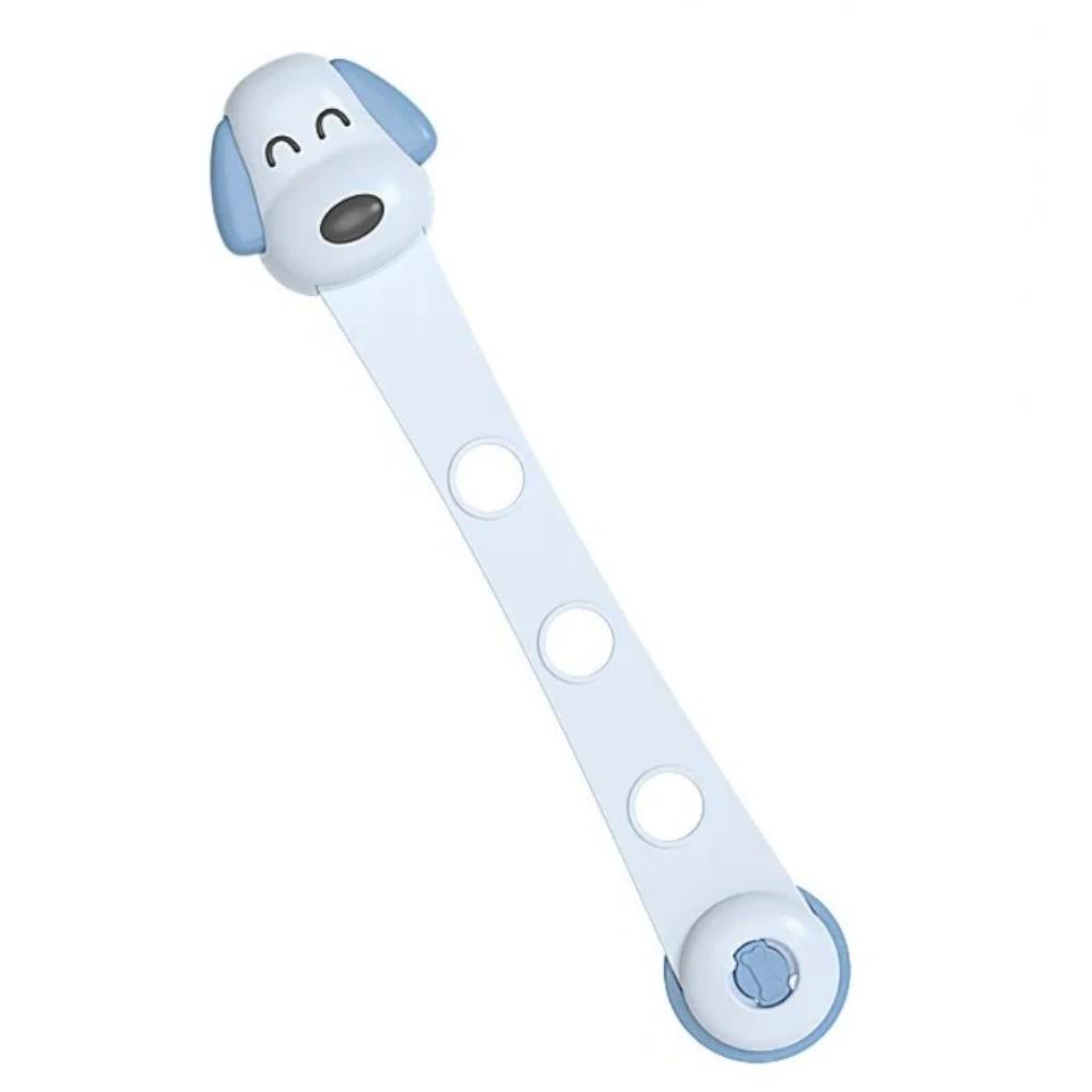 Захист для дітей на меблі Stenson R94781 пластиковий регулюється довжина 24х5 см Блакитний (cda5e225) - фото 1