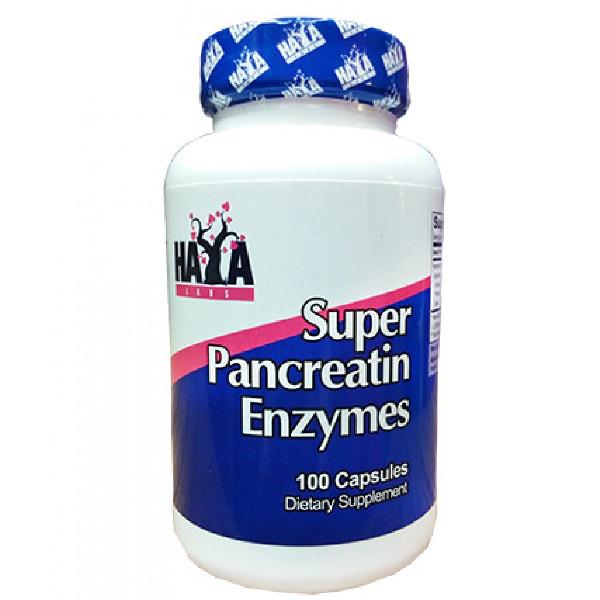 Панкреатін Haya Labs Super Pancreatin Enzymes 100 caps