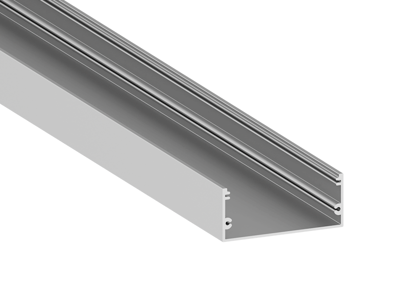 Профіль алюмінієвий для світлодіодної стрічки LEDUA АЛ-46 анодований накладний 2 м (4873) - фото 3