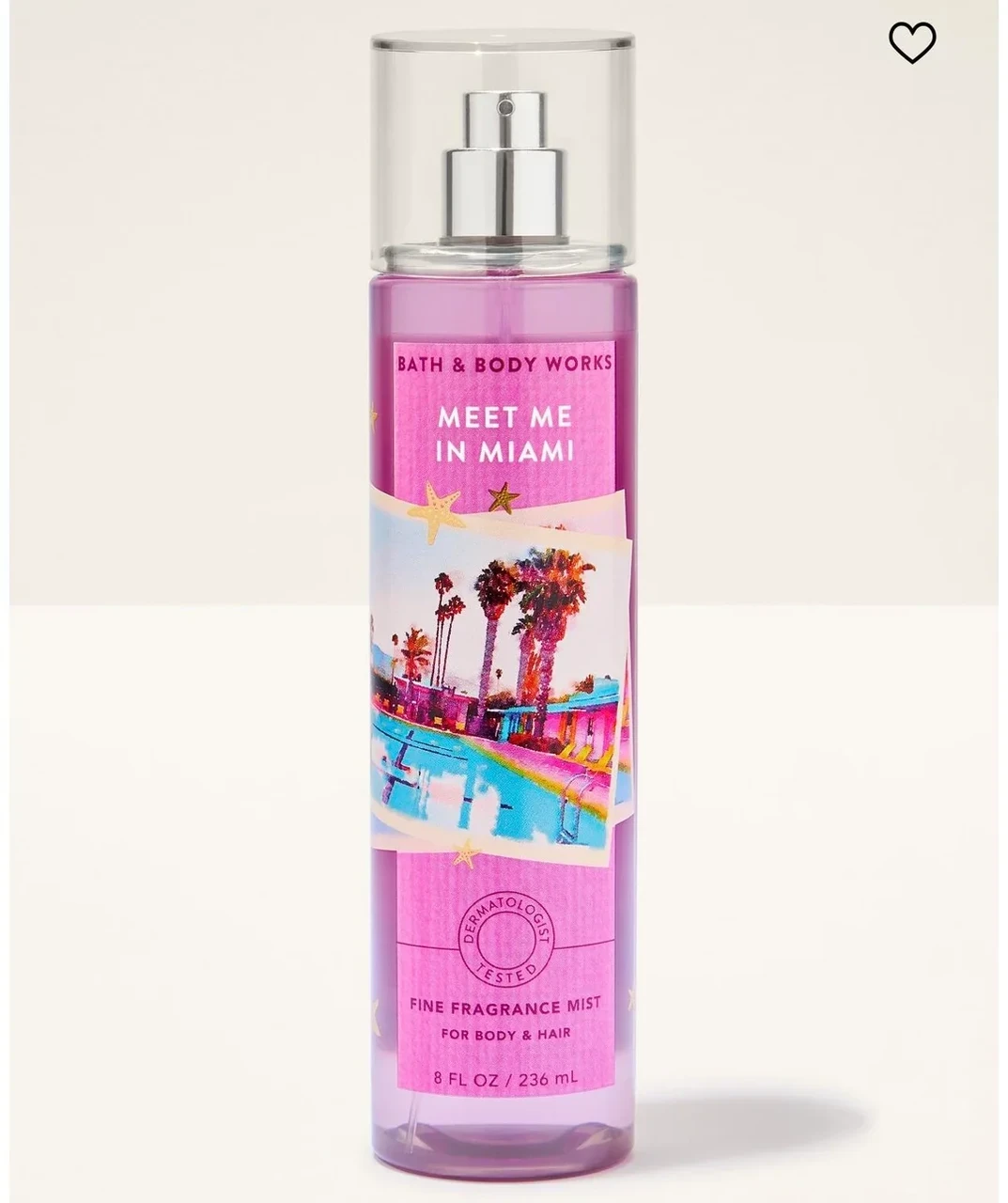 Спрей парфюмированный для тела Bath & Body Works Meet Me In Miami 236 мл (1200198007624)