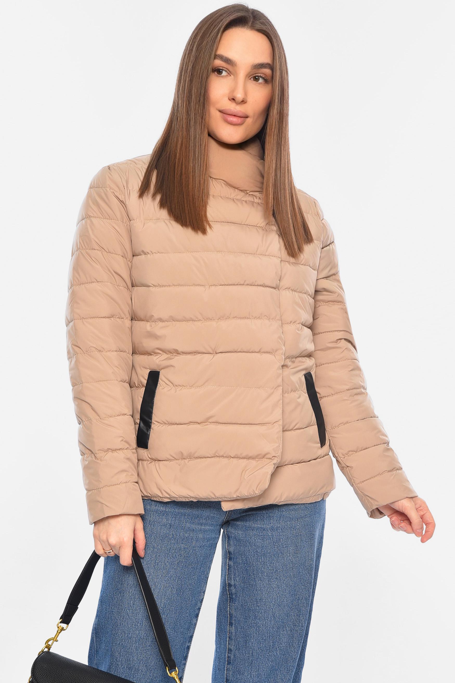 Куртка женская демисезонная на поясе XL Мокко (187110)