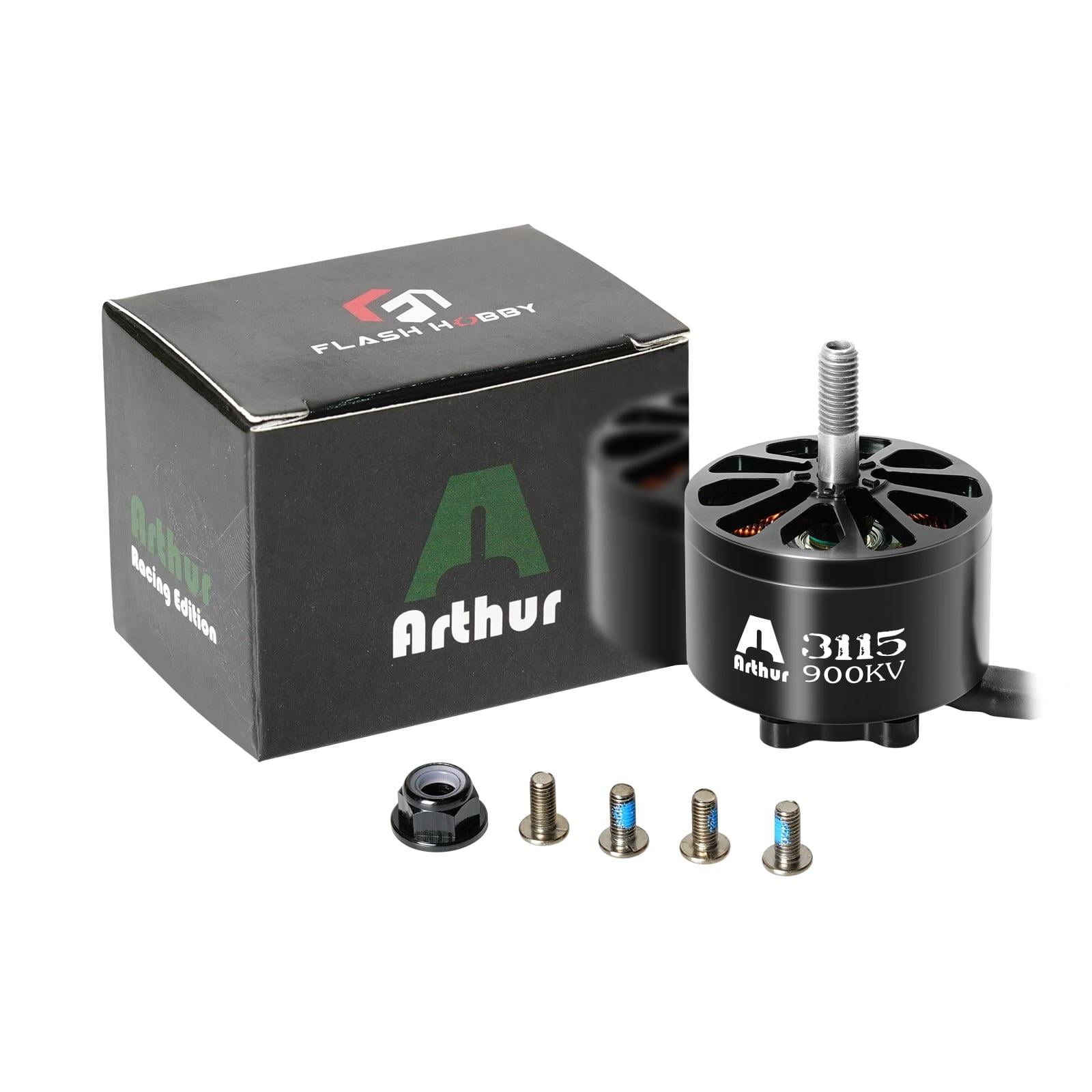 Мотор для FPV дрона 3115 3-6S 900KV FLASHHOBBY Arthur A3115 бесколлекторный (00-00026446)