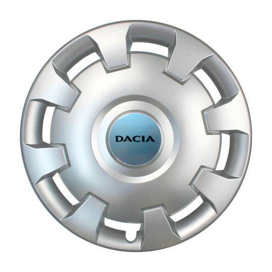 Автомобильные колпаки SKS 303 R15 с логотипом Dacia 4 шт. Серебристый