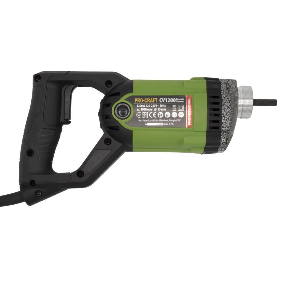 Вібратор для бетону ProCraft CV1200 з булавою 1,5 м - фото 2