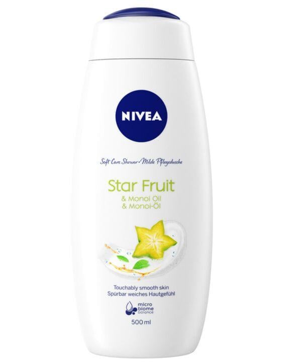 Гель-крем для душа Nivea Soft Star Fruit &amp; Monoi Oil 500 мл (9005800317892)