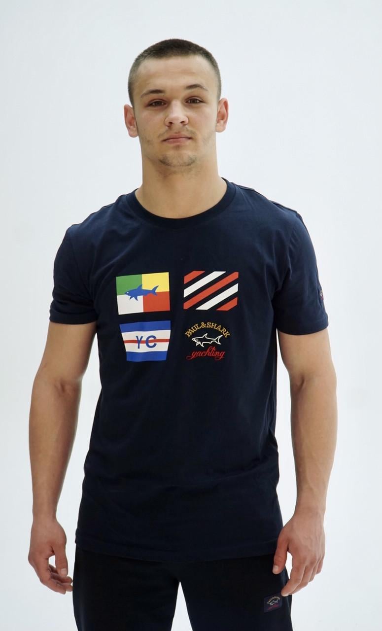 Футболка мужская Paul & Shark PS2736DNV M