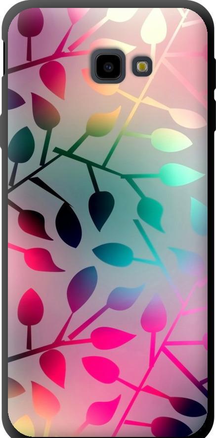 Чехол на Samsung Galaxy J4 Plus 2018 Листья (2235b-1594-42517)