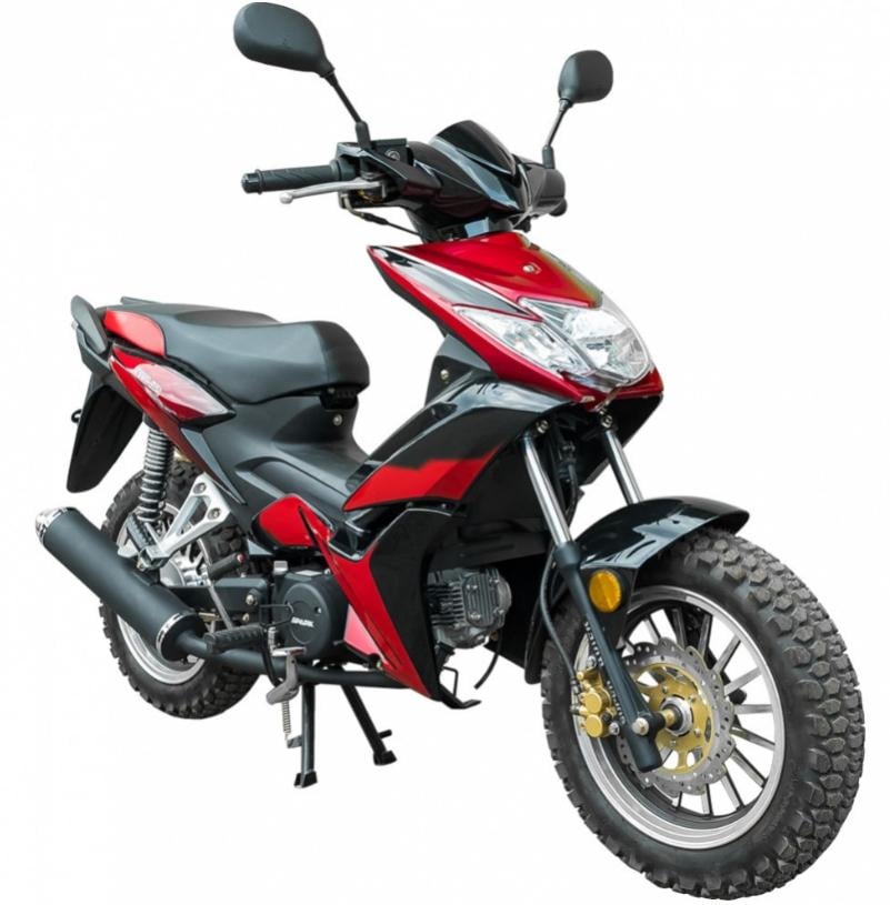 Мотоцикл Spark SP125C-4WQ Красный - фото 10