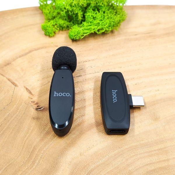 Микрофон-этличка беспроводная Hoco L15 Type-C (24014358)