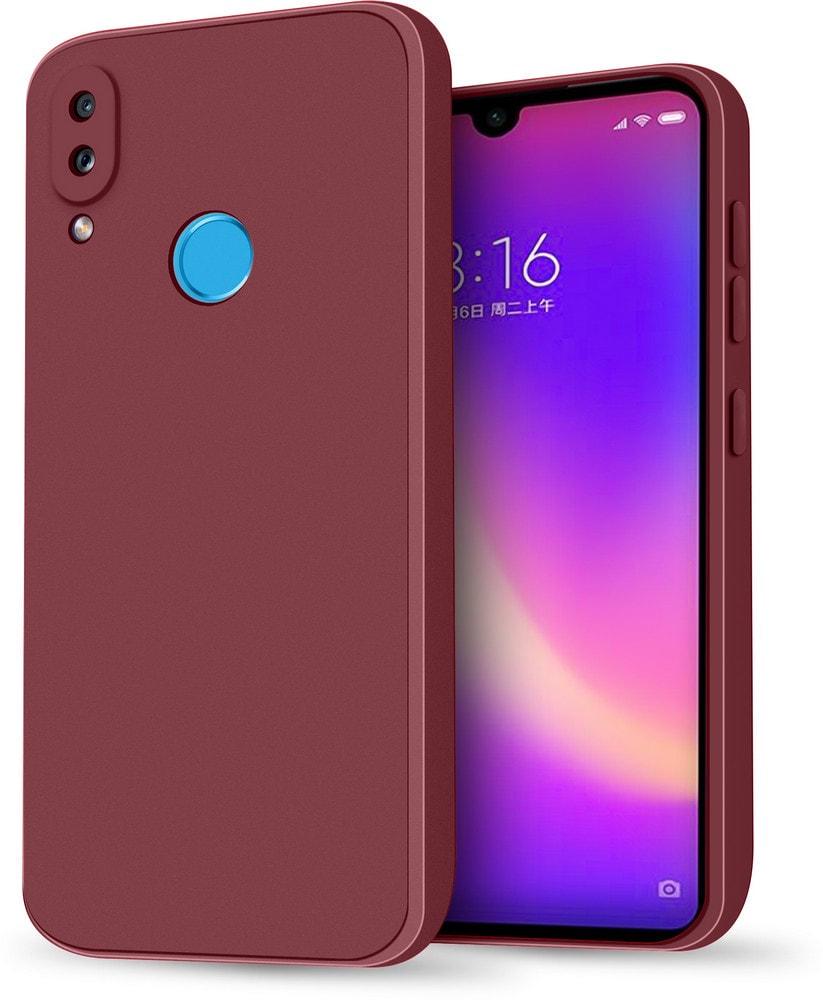 Силиконовый чехол HardCorner Xiaomi Redmi Note 7 (с микрофиброй) Wine (35422-42)