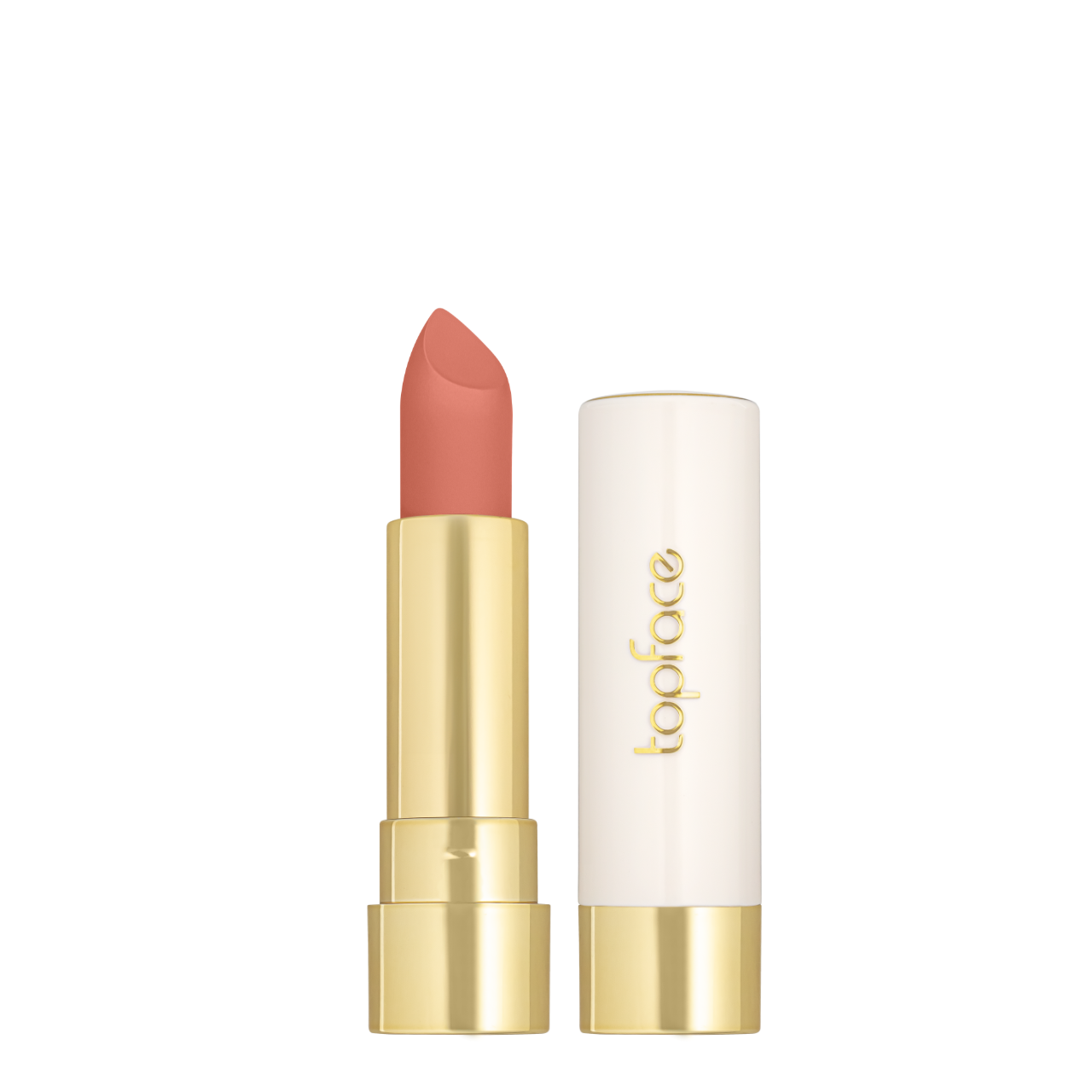 Помада для губ матовая topface ProHD Rich Matte Lipstick PT159 018 Peach Brown Персиковый