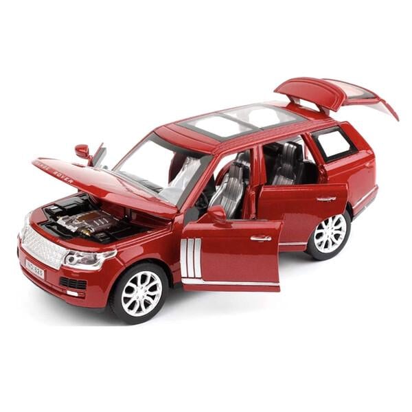 Коллекционная машинка ТК Union Group Range Rover моделька 15 см Бордовый (59291)