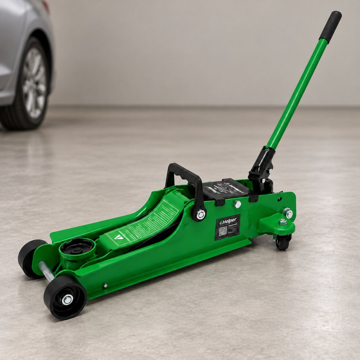 Домкрат подкатный гидравлический Helper HP-1221 2,5т 85-385 мм для легкового автомобиля