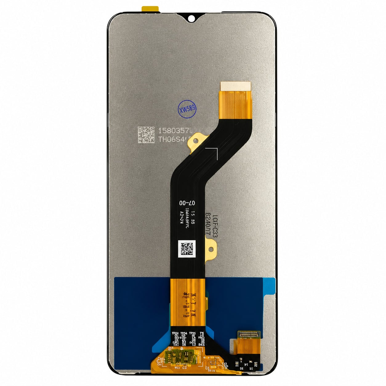 Модуль дисплейный с сенсорным экраном для Infinix Smart 6 HD Черный (000557944)