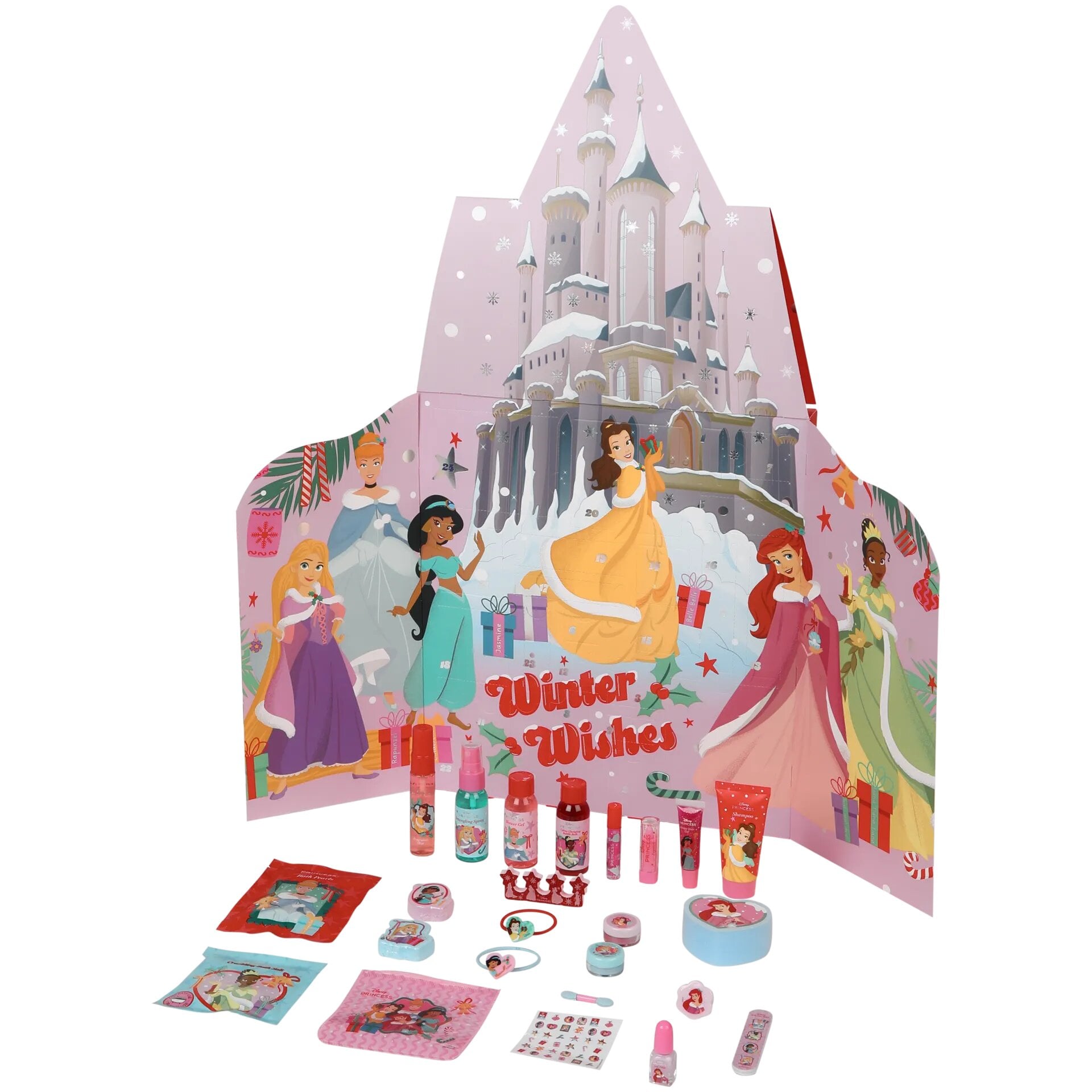 Адвент-календарь косметики детский Принцессы Disney Princess advent calendar