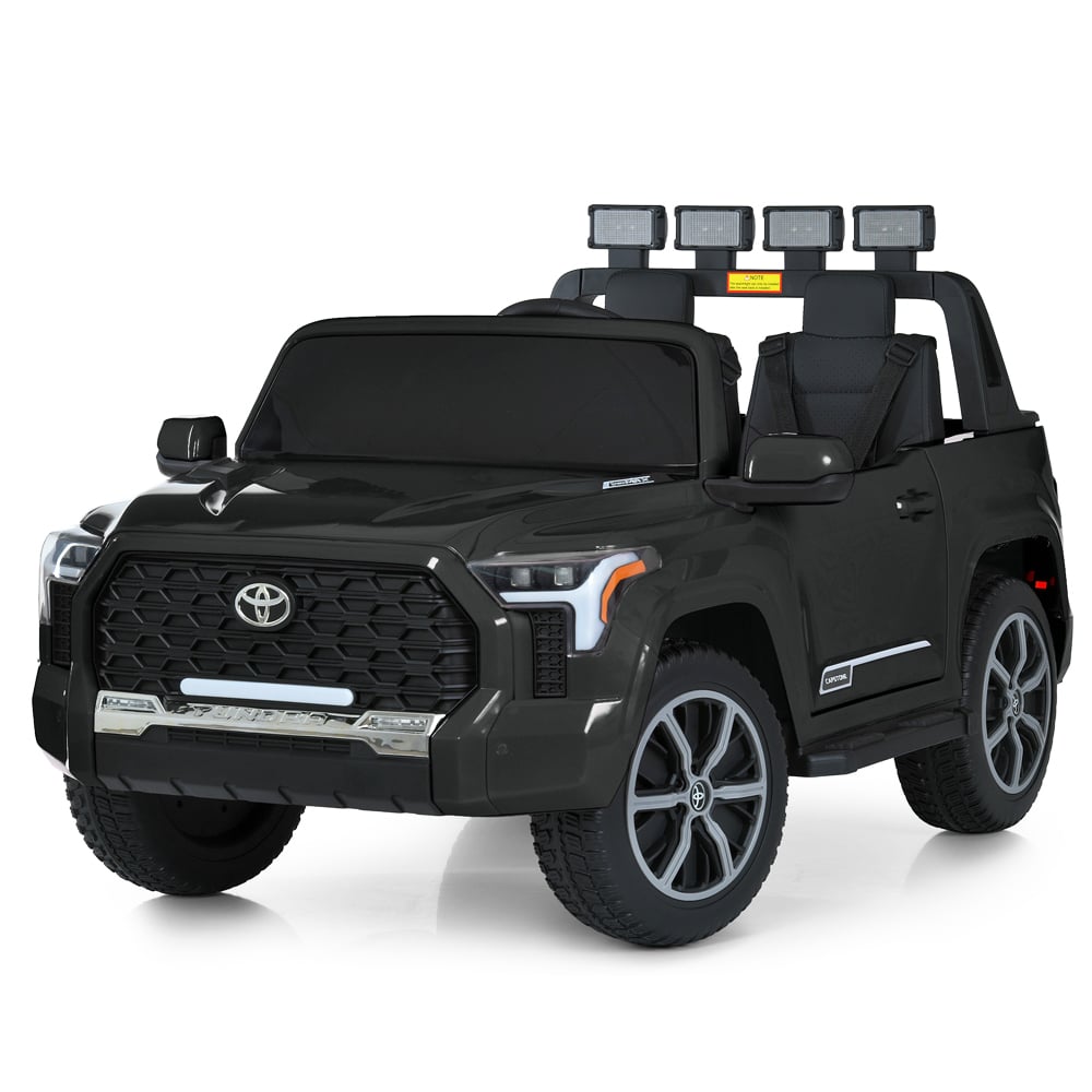 Детский электромобиль M6192EBLR-2 24V 2 мотора 200W аккумулятор 24V 5AH колеса EVA кожаное сиденье Bluetooth Черный (38810139)