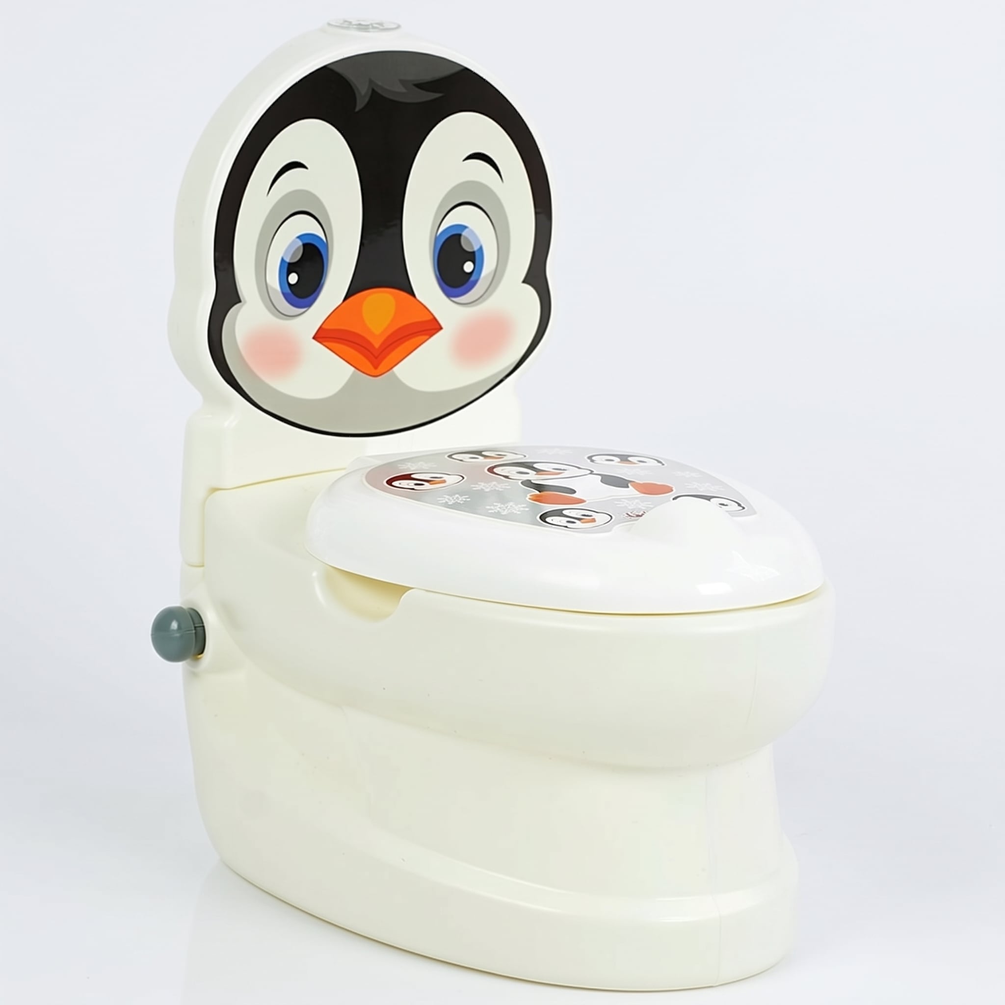 Детский горшок-унитаз Pilsan Penguin Educational Potty 07-565 звук слива/подсветка/держатель для бумаги/съемная емкость (38518965) Детский горшок-унитаз Pilsan Penguin Educational Potty 07-565 звук слива/подсветка/держатель для бумаги/съемная емкость (38518965)