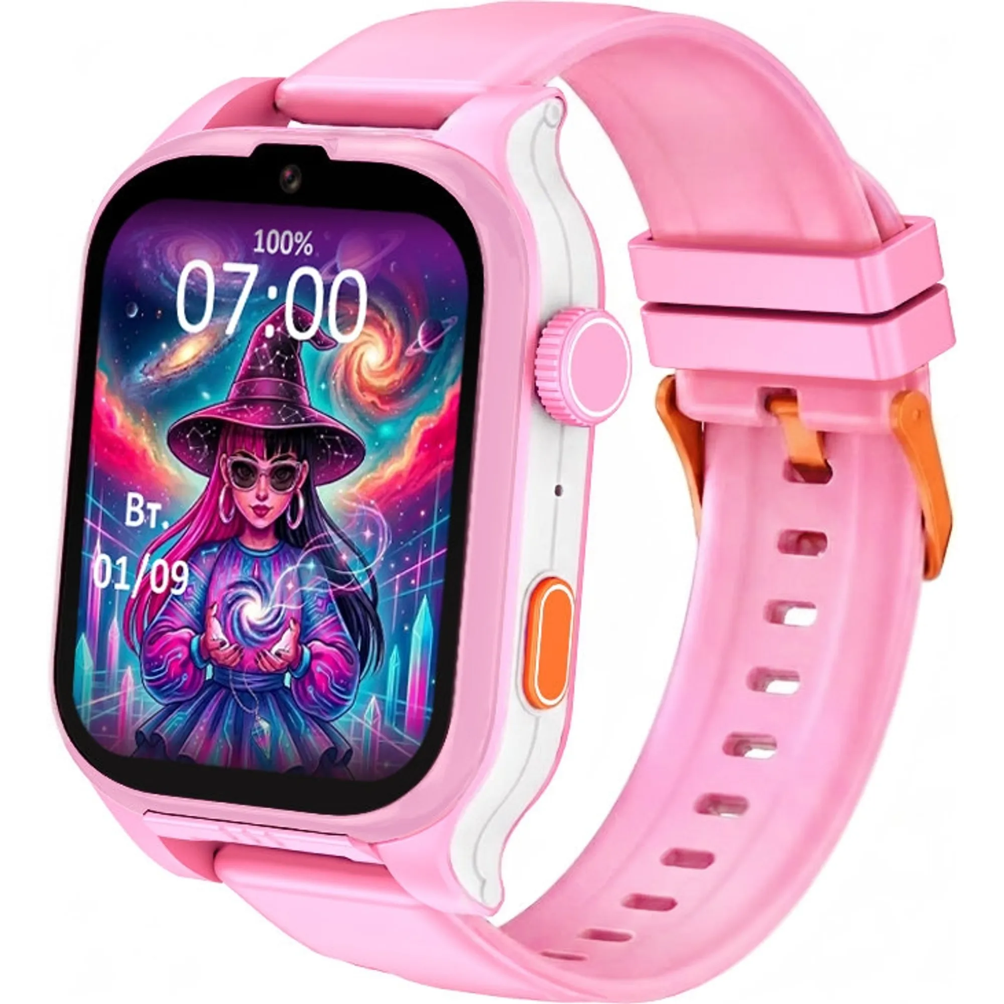 Смарт-часы детские AmiGo GO810 ULTRA 4G GPS Pink