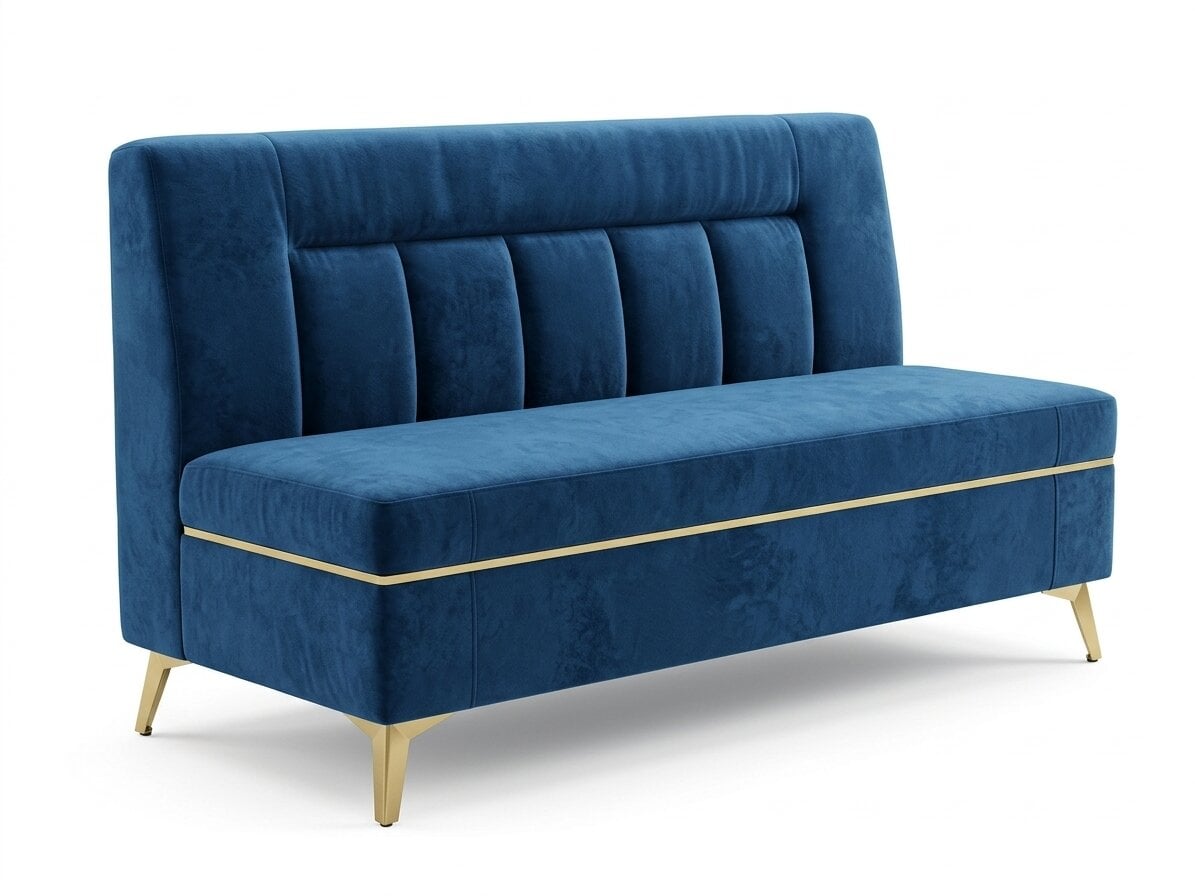 Диван Амар Bari Mebli 120×90×70 см Синій (55567)