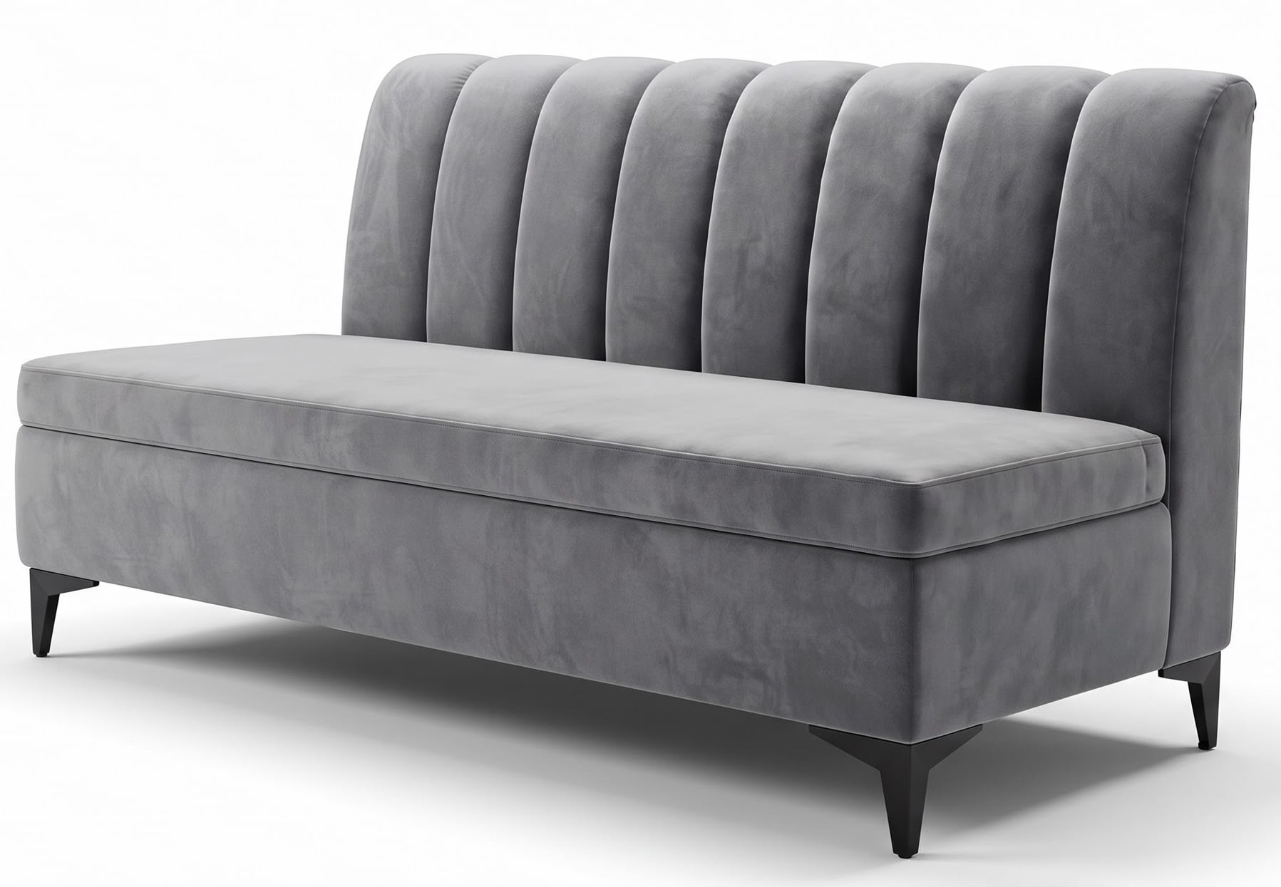 Диван Квадрат Bari Mebli 120×90×70 см Серый (55542)