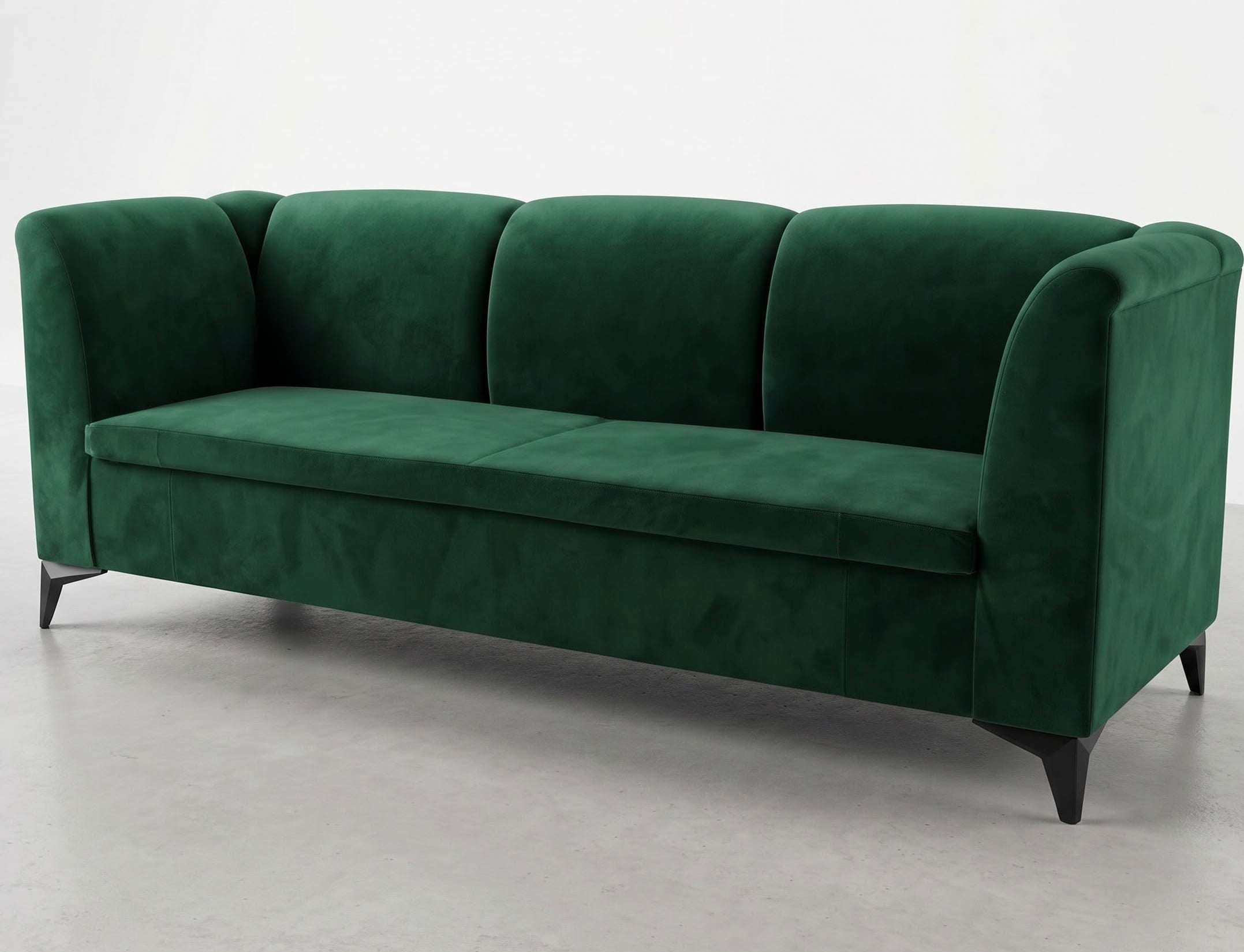 Диван Сплетни Bari Mebli 120×90×70 см Зеленый (55545)