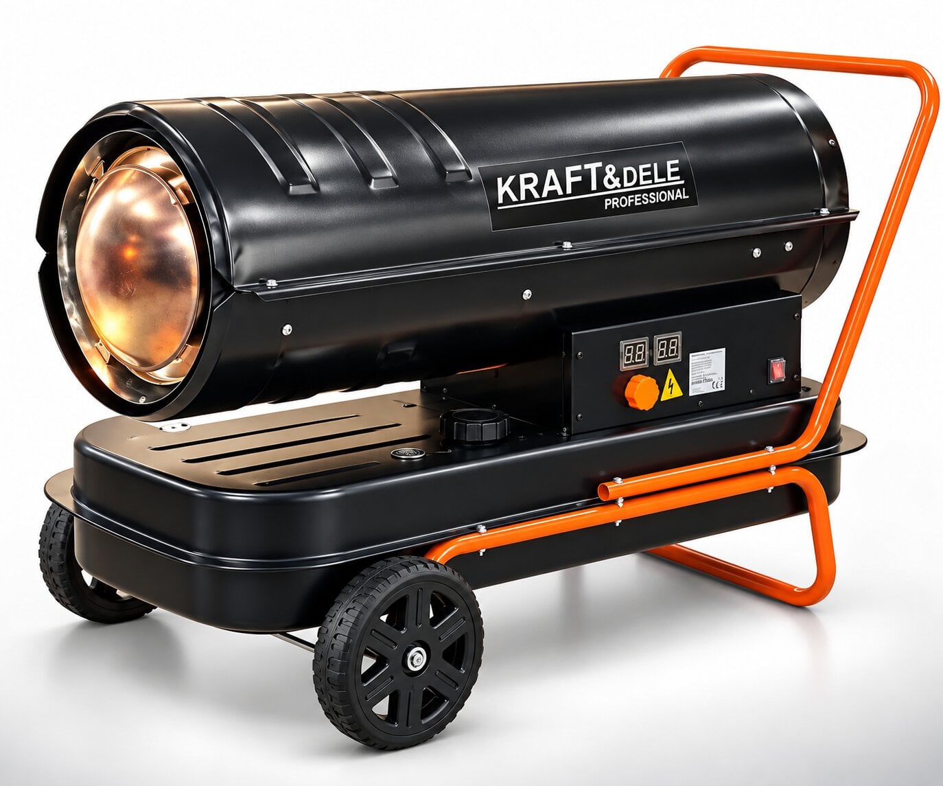 Тепловая пушка дизельная Kraft&Dele KD11712 60 кВт 1100 м³/ч с термостатом бак 56 л (KD11712)