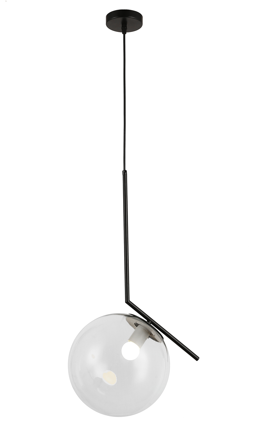 Люстра Arte Lamp A91161-01 BK+CL (14865527) - фото 1