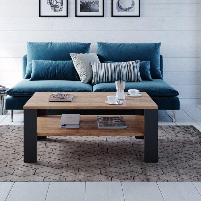 Журнальний столик Klick-System ЖС-32 Антрацитовий/Дуб артізан (19332842)