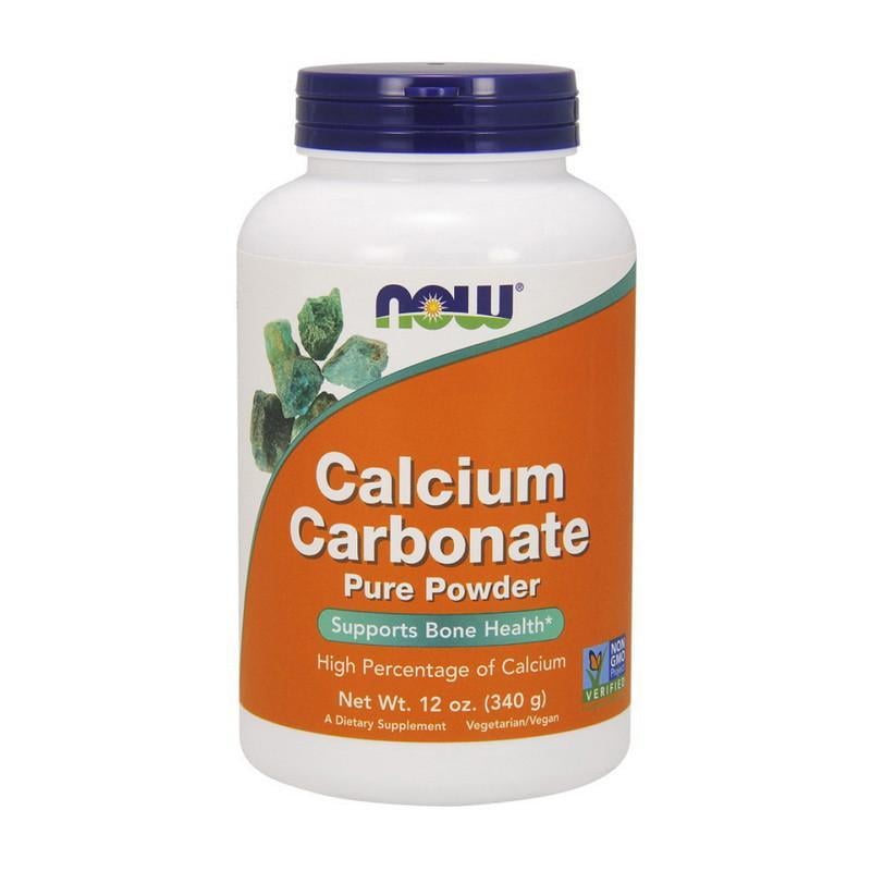 Карбонат кальция NOW Calcium Carbonate Powder 340 g