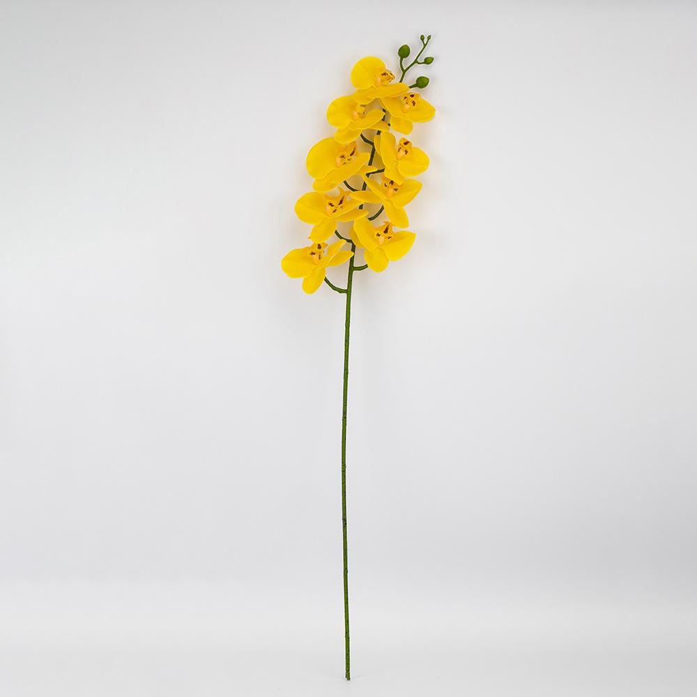 Орхидея искусственная 95 см 2 комплекта Желтый (2026-021/yellow)