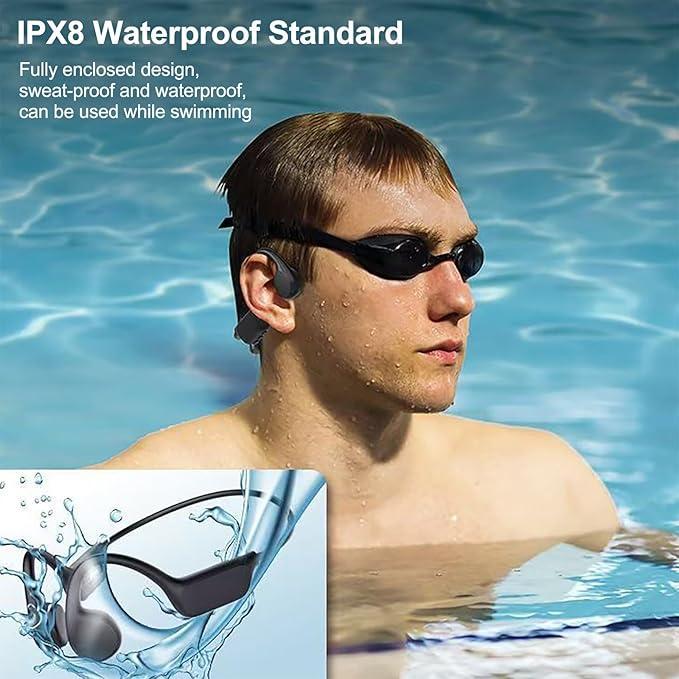 Навушники з кістковою провідністю Hesond для плавання з мікрофоном - фото 6 Навушники з кістковою провідністю Hesond для плавання з мікрофоном - фото 6