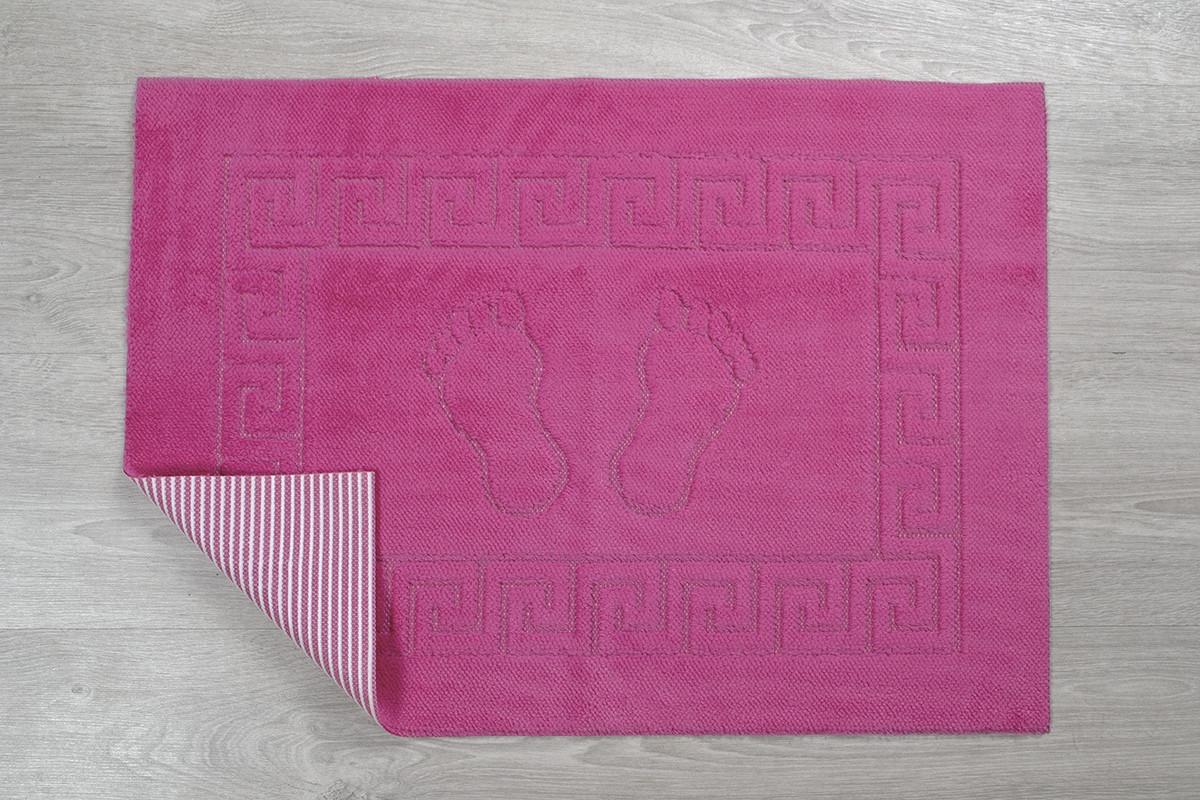 Коврик для ванной Lotus 45х65 прорезиненный Фуксия (2000008472999)