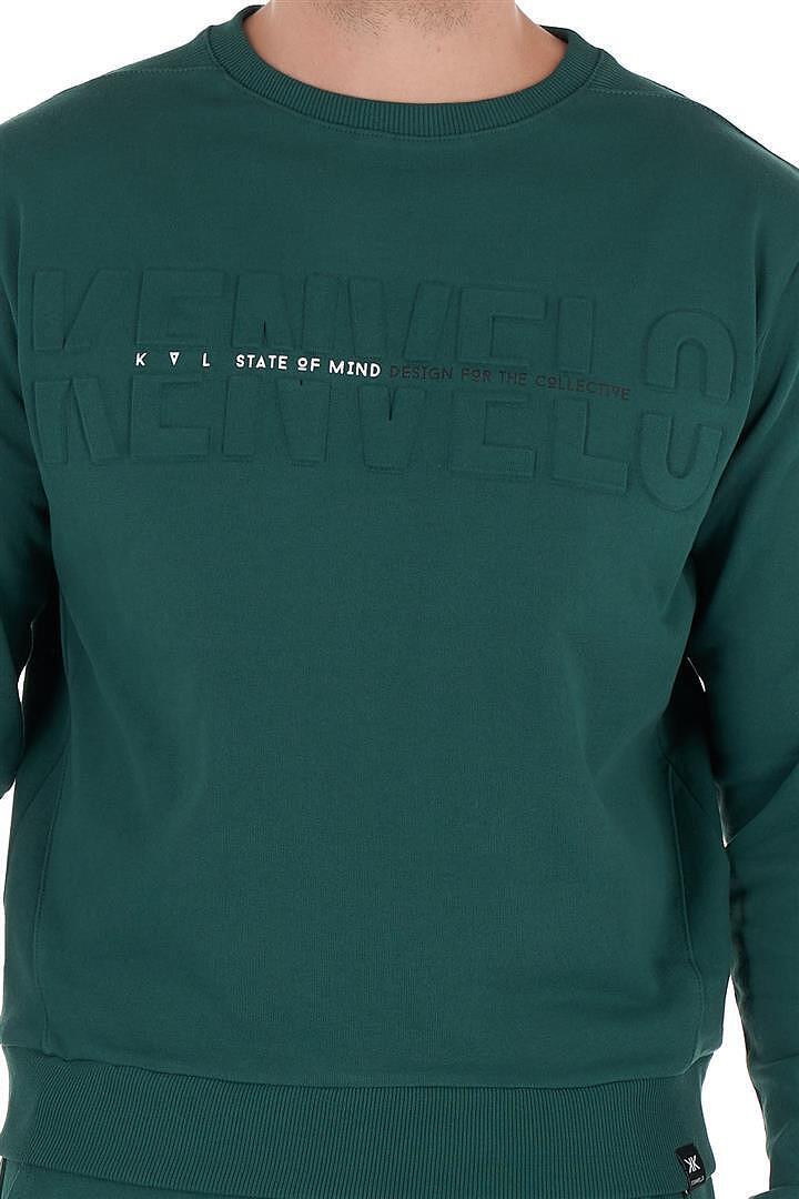 Світшот чоловічий Kvl 10302121 M Зелений - фото 4 Світшот чоловічий Kvl 10302121 M Зелений - фото 4