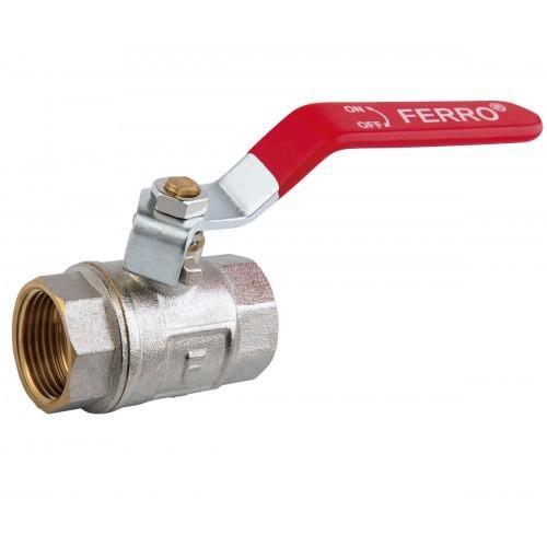 Кран шаровой Ferro Normal KP5 1 1/2" ВВ ручка (270835)