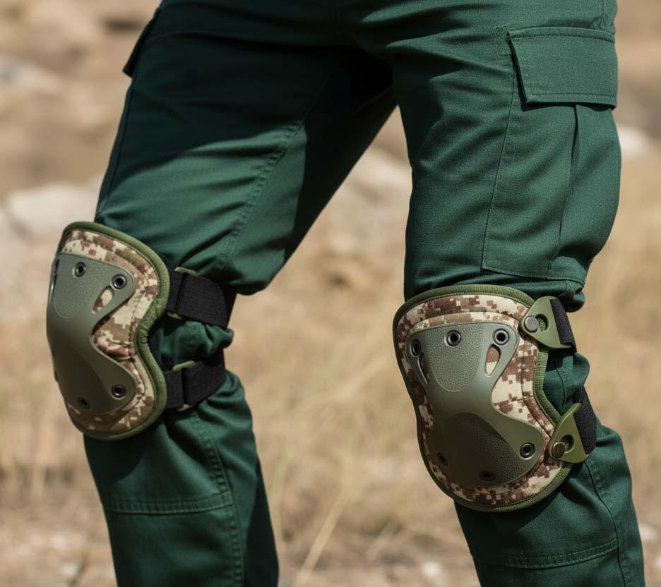 Комплект захисту наколінники і налокітники ERSAV Oxford 800D Піксель - фото 2 Комплект захисту наколінники і налокітники ERSAV Oxford 800D Піксель - фото 2