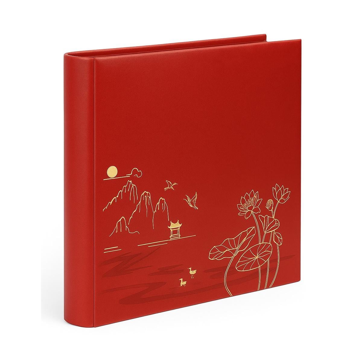 Фотоальбом Gedeon SB46500 LOTUS 10x15 см 500 фото Red