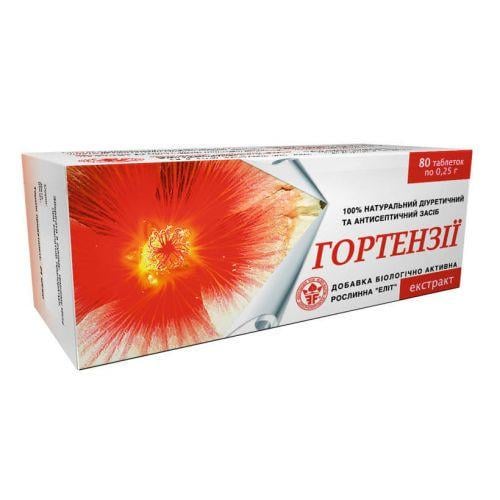 Добавка біологічна Еліт-фарм Гортензії екстракт 80 таб.