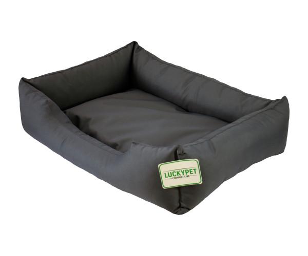 Лежак Lucky Pet Маркіз 60x90x22 см Сірий