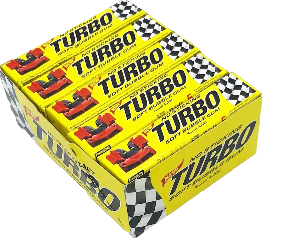 Жевательная резинка сток Turbo 100 шт.