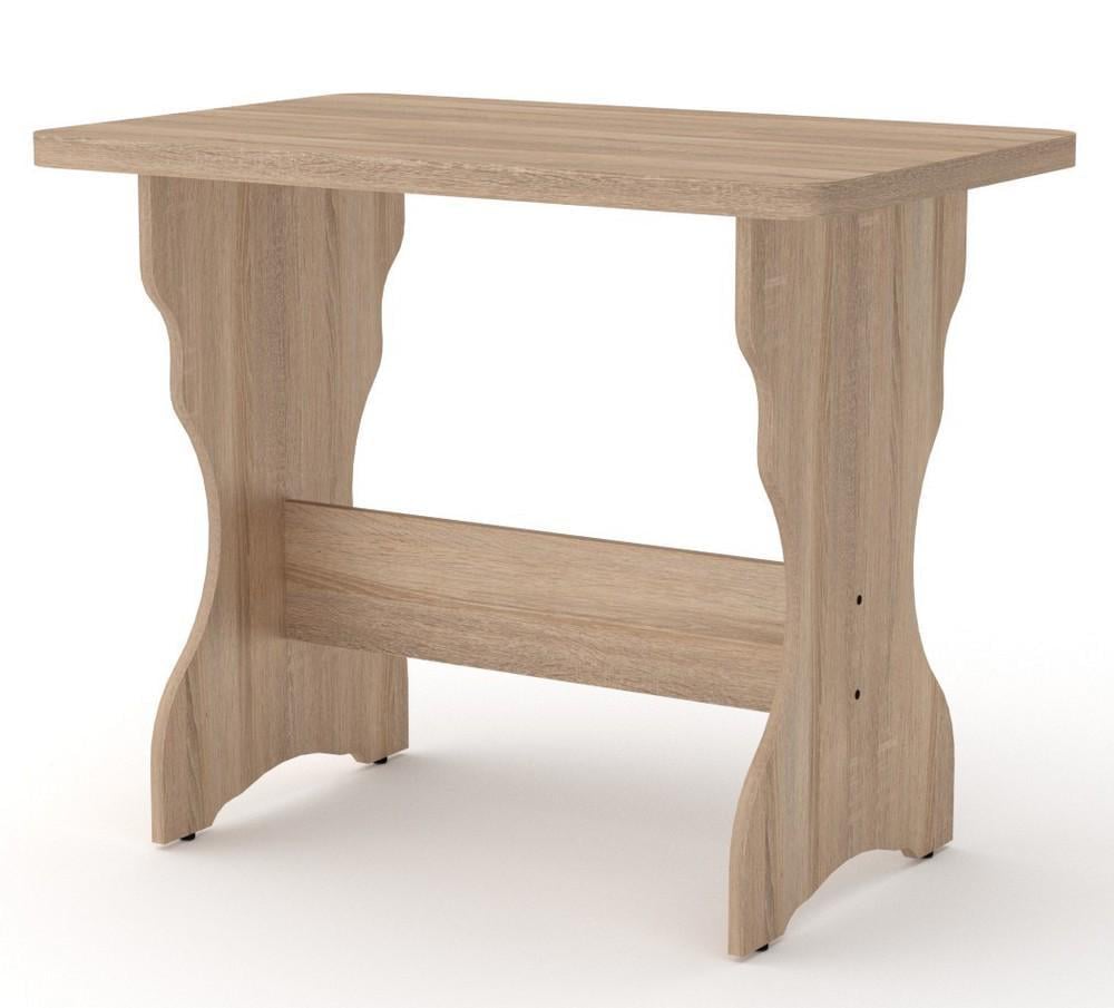 Стіл кухонний МебліКо КС-2 90х60х72 см Дуб сонома (k-2702-4) - фото 1 Стіл кухонний МебліКо КС-2 90х60х72 см Дуб сонома (k-2702-4) - фото 1