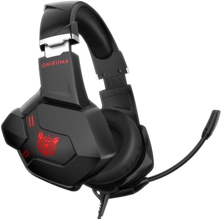 Наушники игровые ONIKUMA К11 с микрофоном 115 дБ Black - фото 2